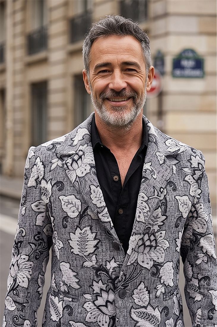 Blazer Encaje de Plata — Comptoir Latino