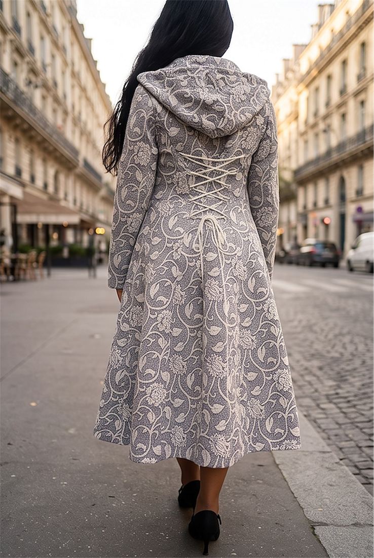 Arabesco Café — Coton jacquard